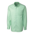Clique Apparel Men's L/S Granna Stain Resistant Houndstooth Shirt